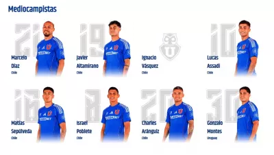 U de Chile | Mediocampistas